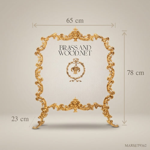 Brass Fireplace Surround