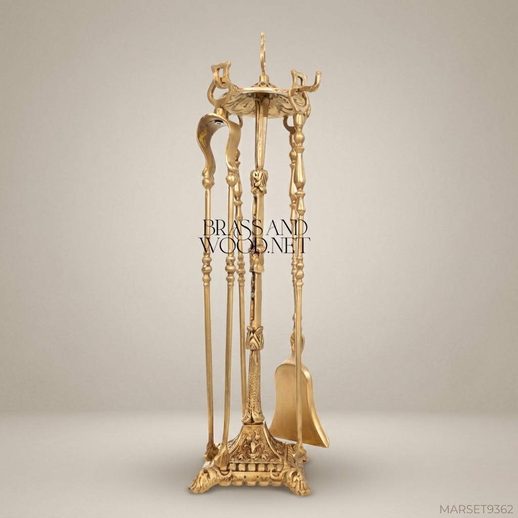 Brass Fireplace Surround