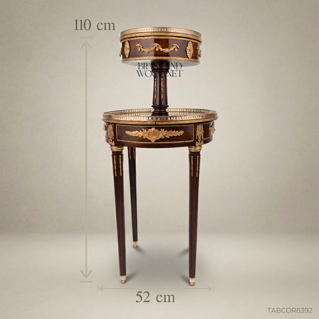 Classic Brown Corner Table