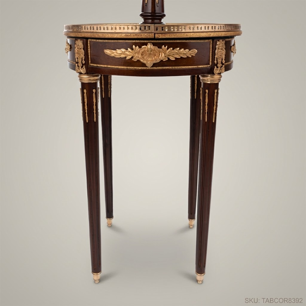 Classic Brown Corner Table