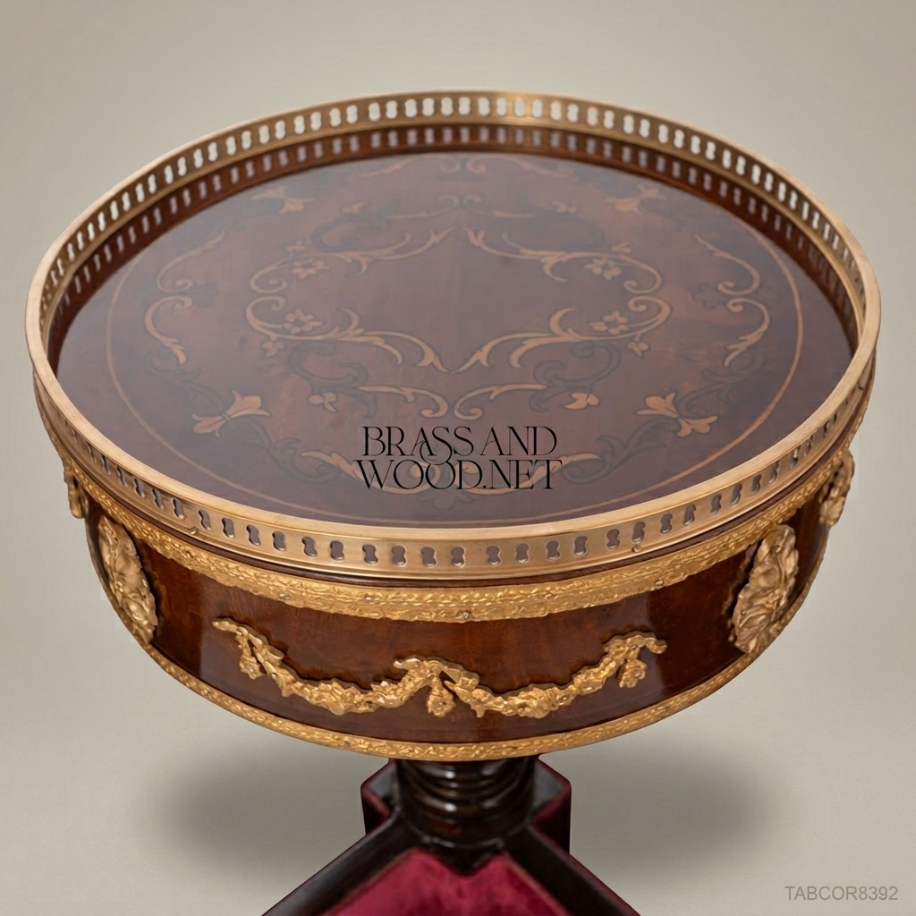 Classic Brown Corner Table