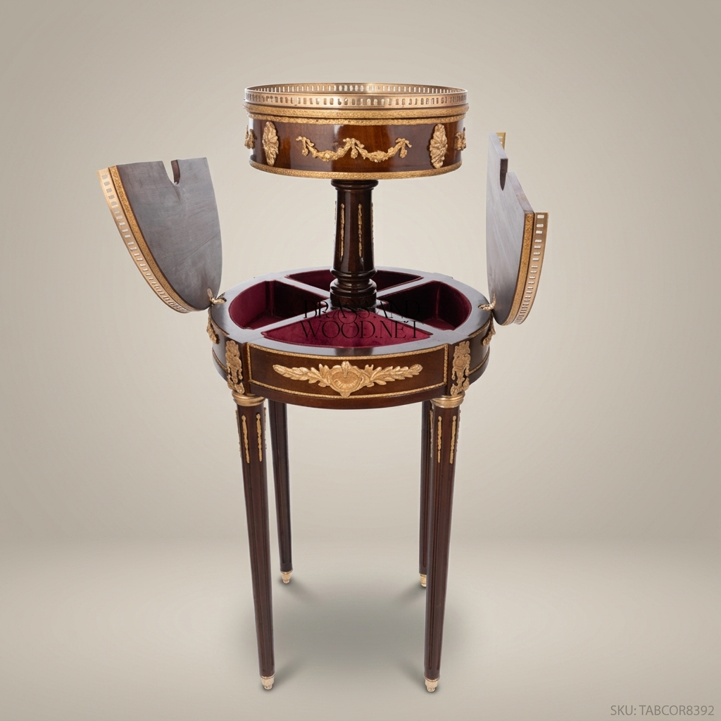 Classic Brown Corner Table