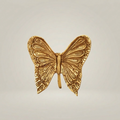 Brass Butterfly Wall Hooks - Graduated Trio Set — Gold