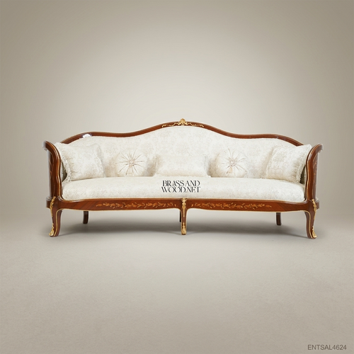 3-Seater Marquetry Salon Sofa Model 4624