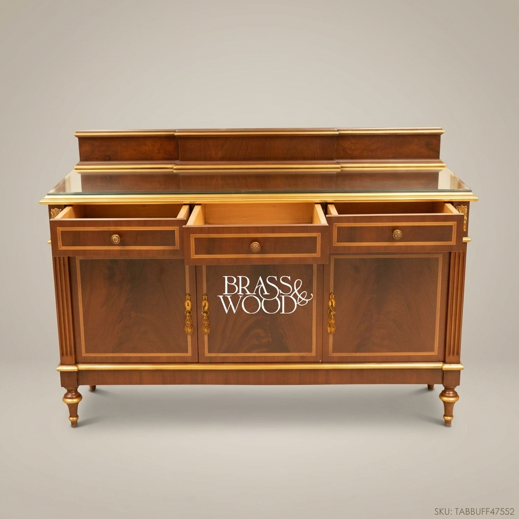 Empire Gilt Carved Complete Dining Set