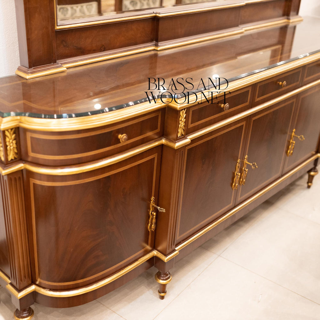 Empire Gilt Carved Complete Dining Set