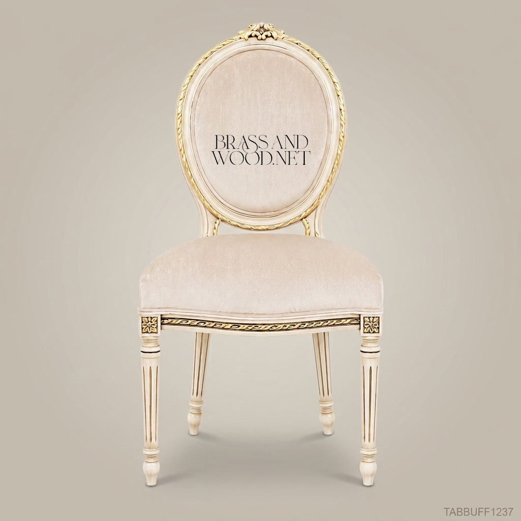 Louis XVI Ivory & Gold Complete Dining Set