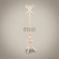 French Provincial Hand-Carved Coat Stand - Twisted Column & Tripod Base