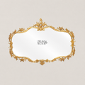 Gold Brass Mirror Frame