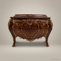 Louis XV Bombe Commode – Kingwood Veneer & Antique Brass Ormolu