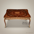 Louis XV Marquetry Centre Table with Gilt Bronze Mounts