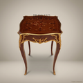 Louis XV Marquetry Corner Table with Ormolu Mounts