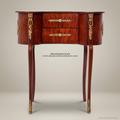 Louis XV Kidney-Shaped Commode with Gilt Bronze Ormolu Mounts