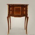 Louis XV Rococo Commode with Ormolu Mounts & Marquetry Inlay