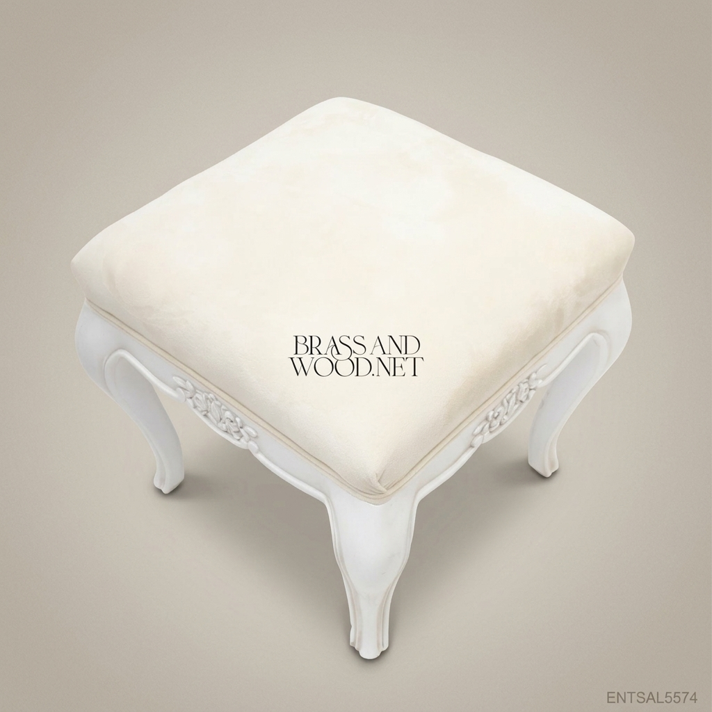 Louis XV Rococo Revival Cane-Panel Bedroom Set with Carved Apron & Marble-Top Nightstands