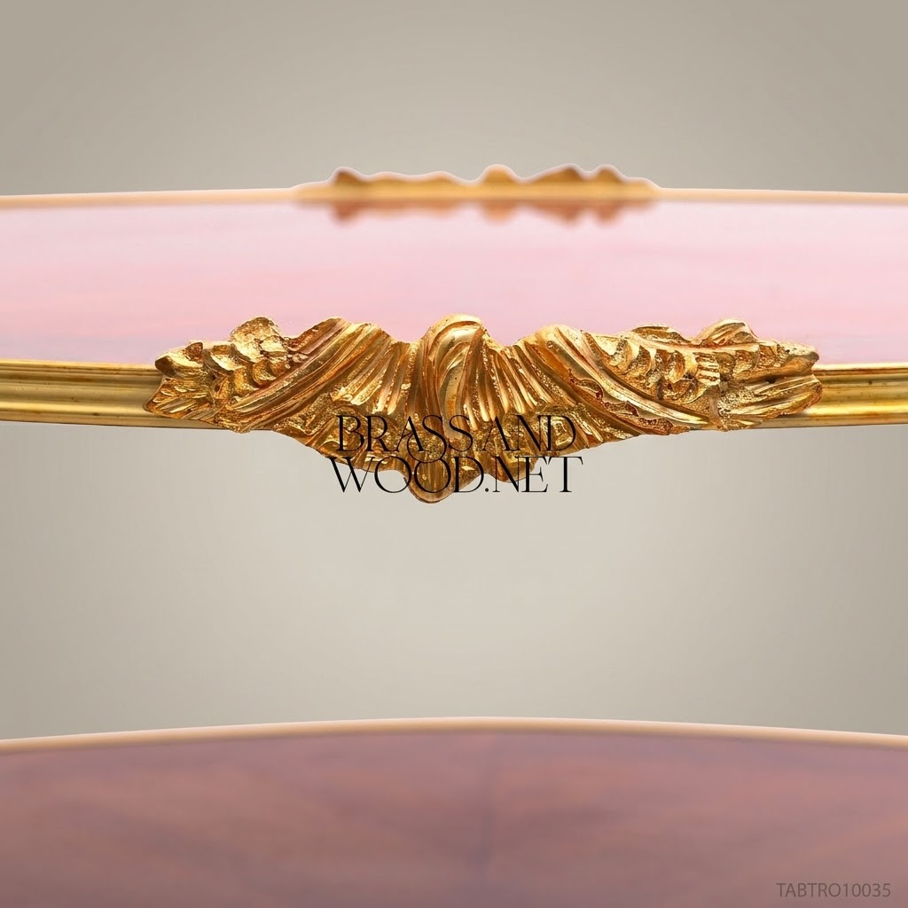 Louis XV Tea Trolley | Rosewood & Gilt Bronze Ormolu Two-Tier