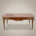 Louis XV Writing Desk – Marquetry Top & Gilt Bronze Mounts