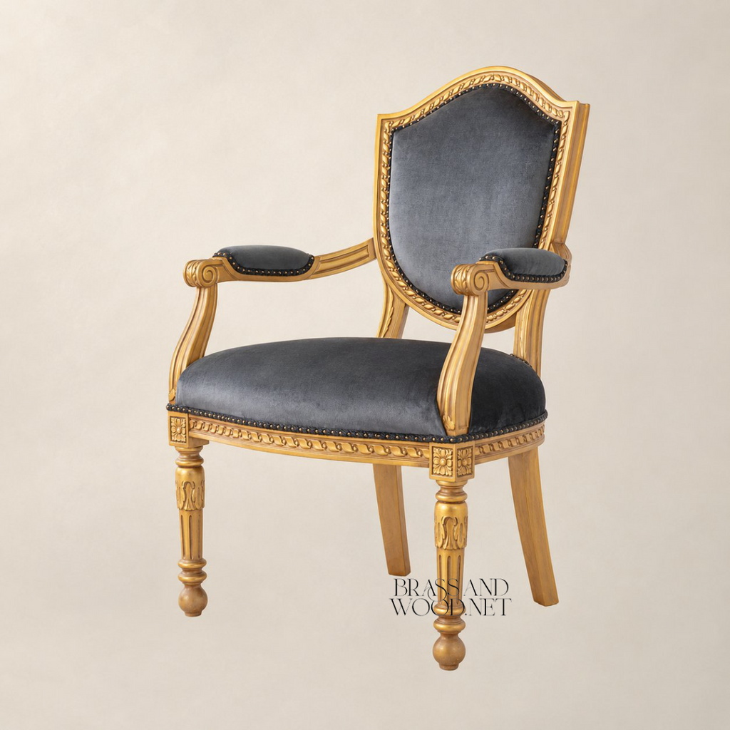 Louis XVI Gilt Carved Dining Suite