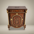 Louis XVI Neoclassical Marquetry Commode with Gilt Bronze Mounts