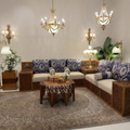 Arabesque Heritage Carved Salon Set