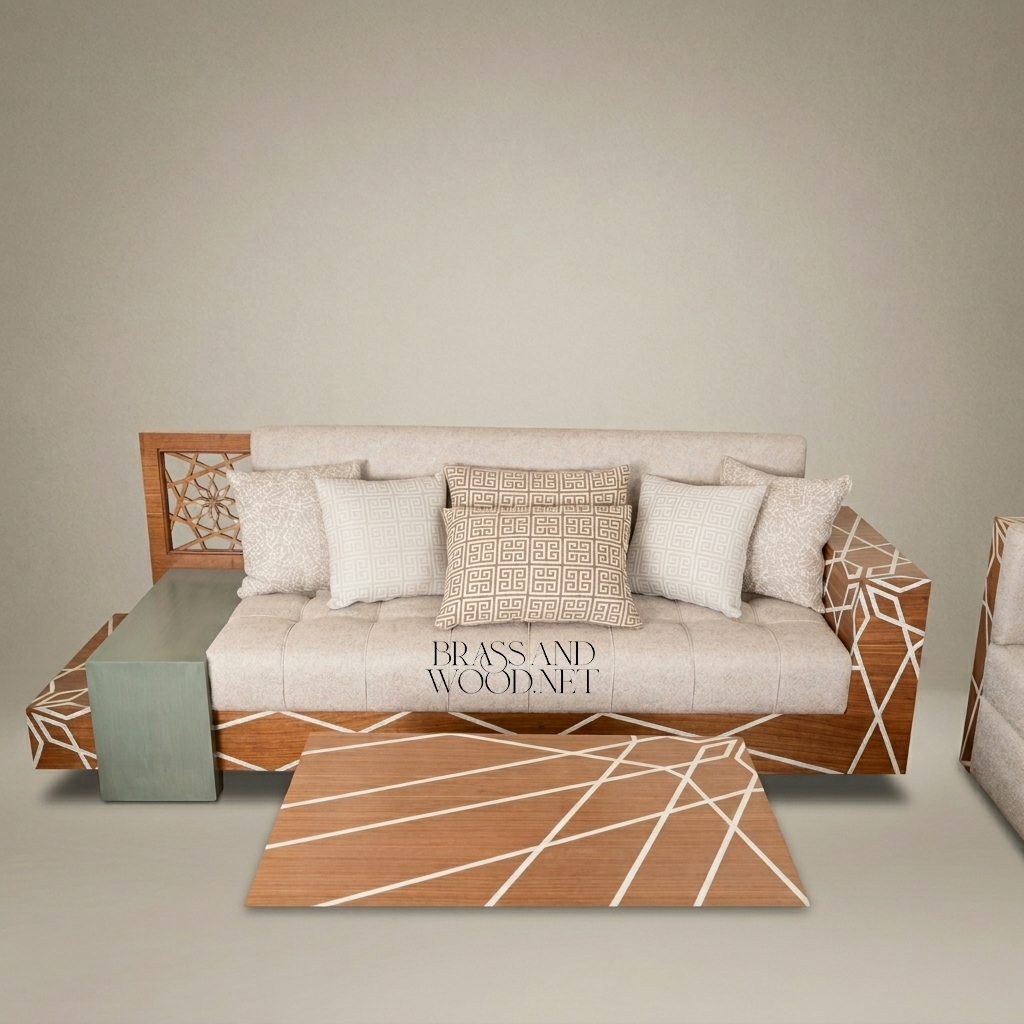 Geometric Inlay Heritage Salon Set