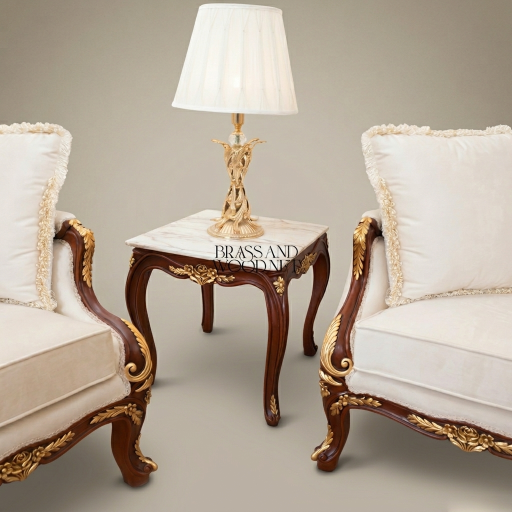 Rococo Gilt Carved Hardwood Salon Suite