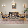 Rococo Tapestry Gilt Salon Suite