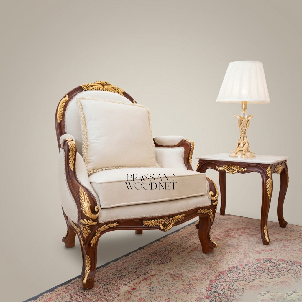 Rococo Gilt Carved Hardwood Salon Suite