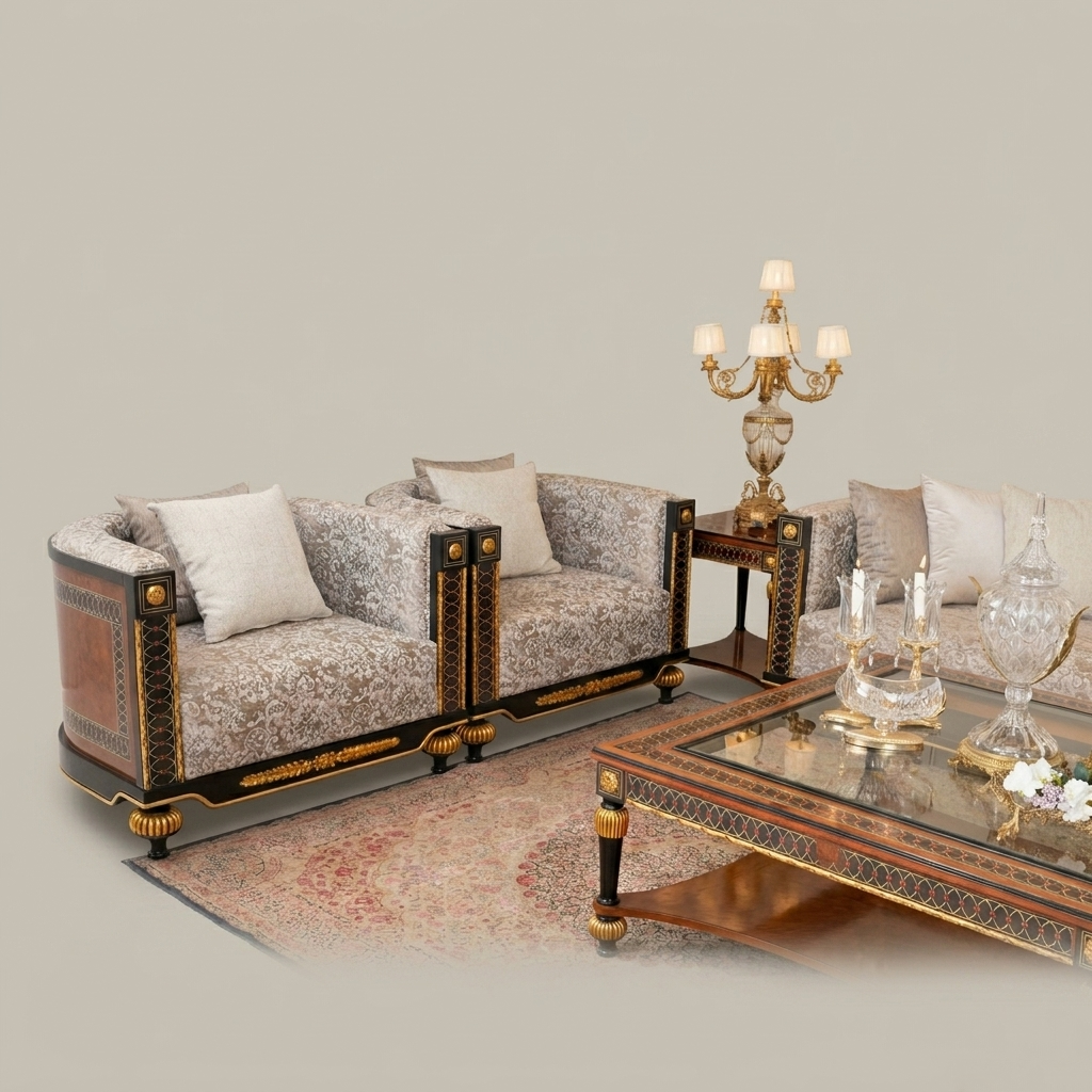 Empire Gilt Heritage Complete Salon Set