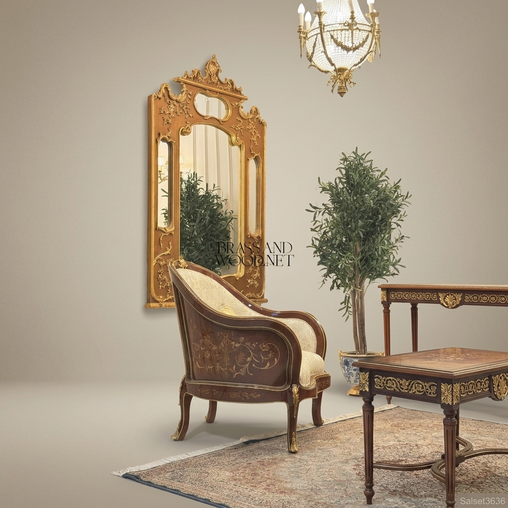 Louis XVI Marquetry Heritage Salon Set