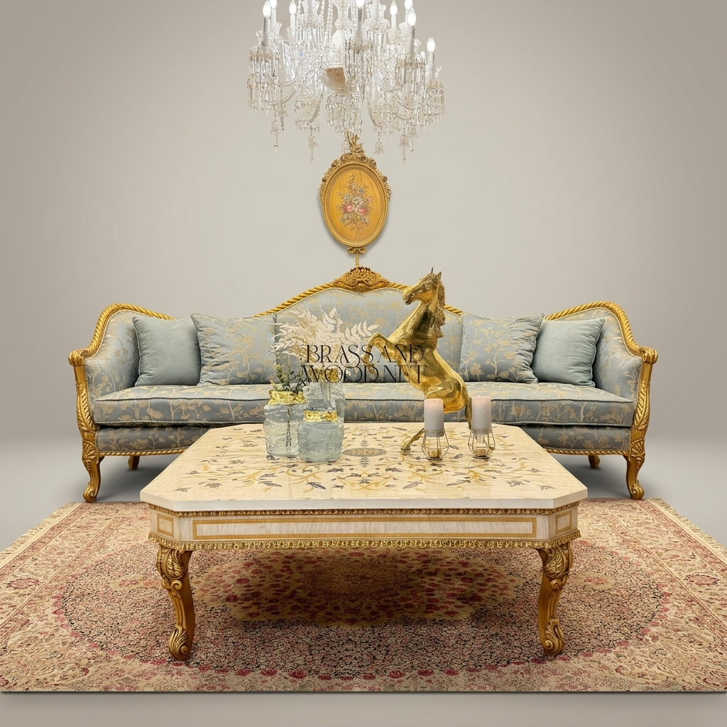 Royal Gilt Carved Salon Suite