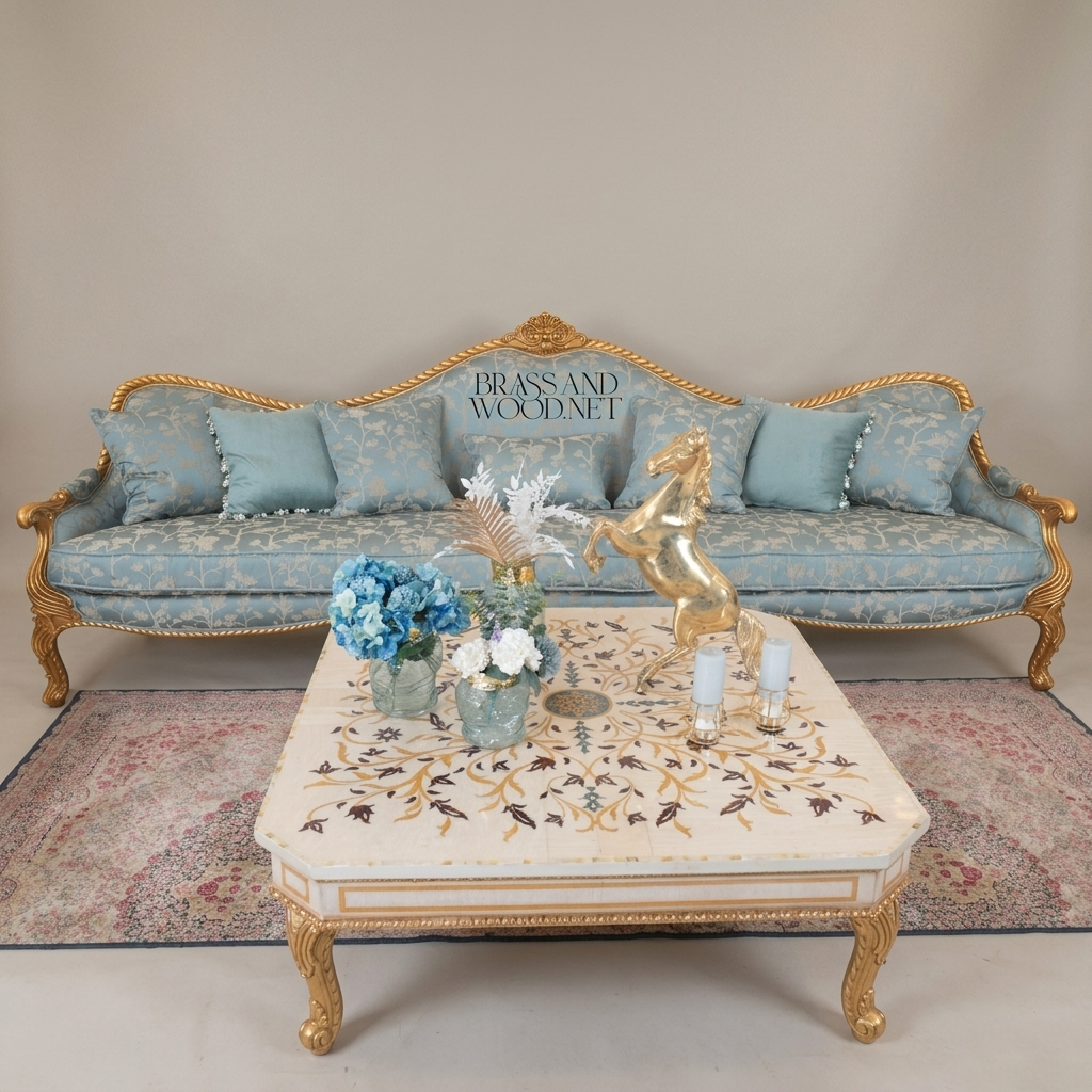 Royal Gilt Carved Salon Suite