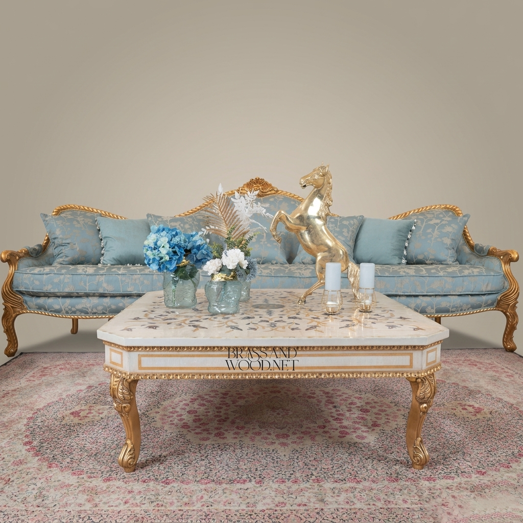 Royal Gilt Carved Salon Suite