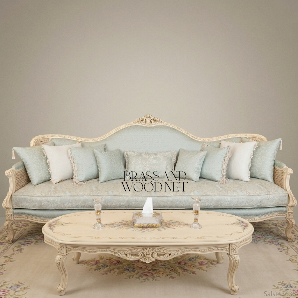 Louis XVI Carved Cane & Gilt Salon Suite