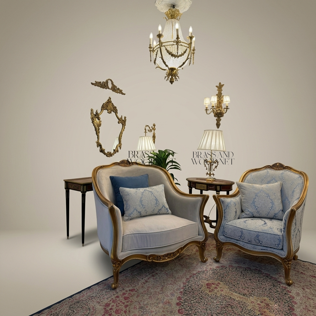 Louis XVI Heritage Gilt Salon Suite