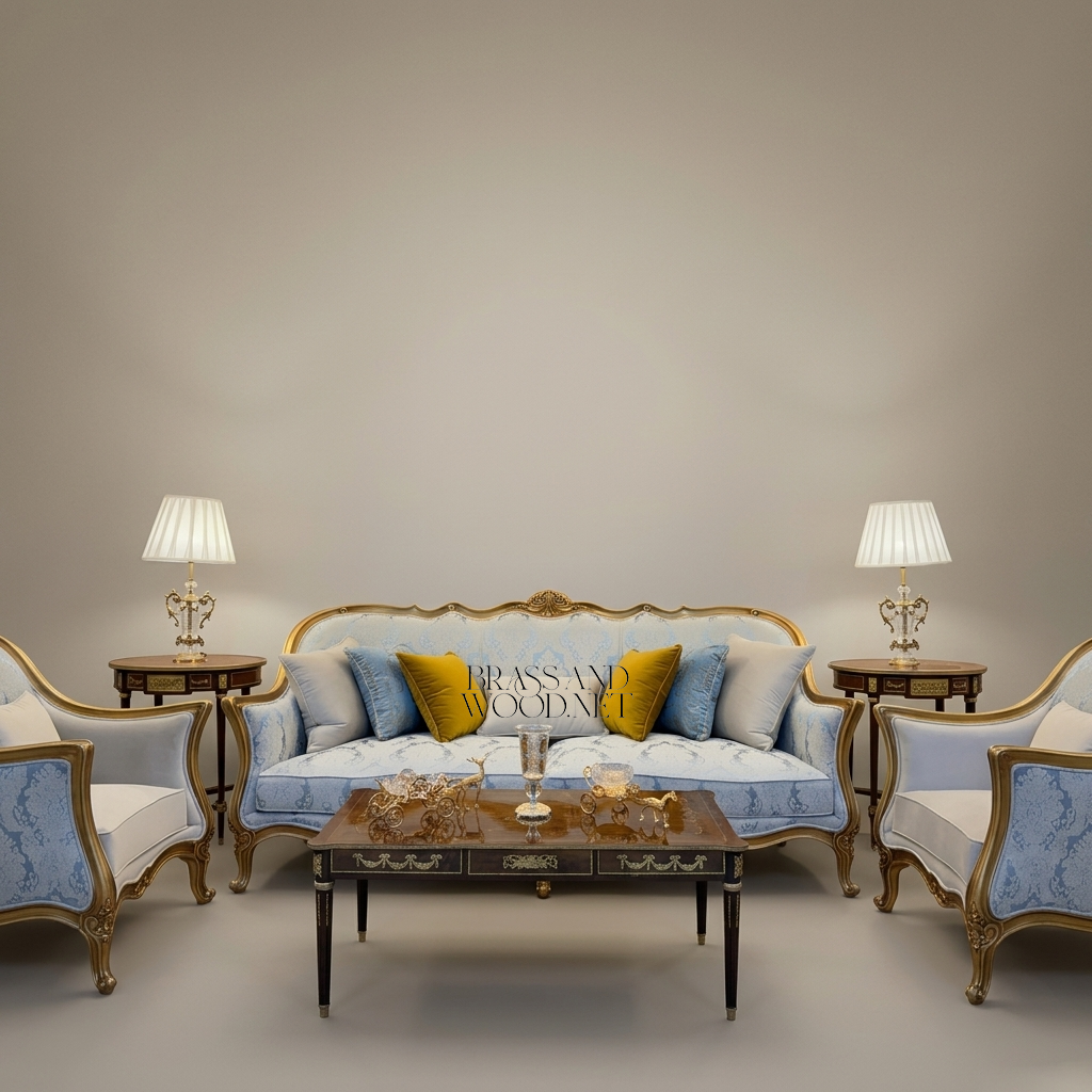 Louis XVI Heritage Gilt Salon Suite