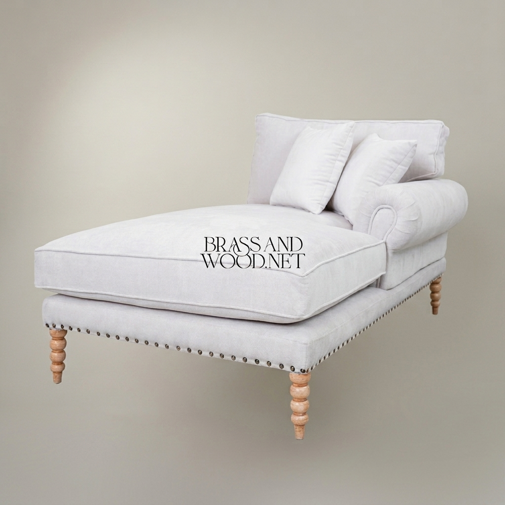 Louis XVI Heritage Salon Set — Carved Wood & Nailhead Upholstery