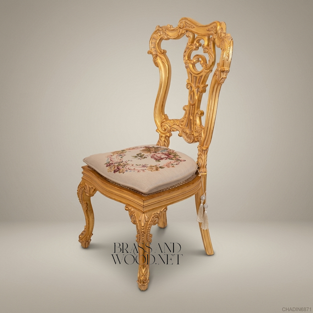 Rococo Gilt Carved Dining Set
