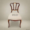 Rococo Dining Chair with Gold-Leaf Carved Backrest (Without Arms)