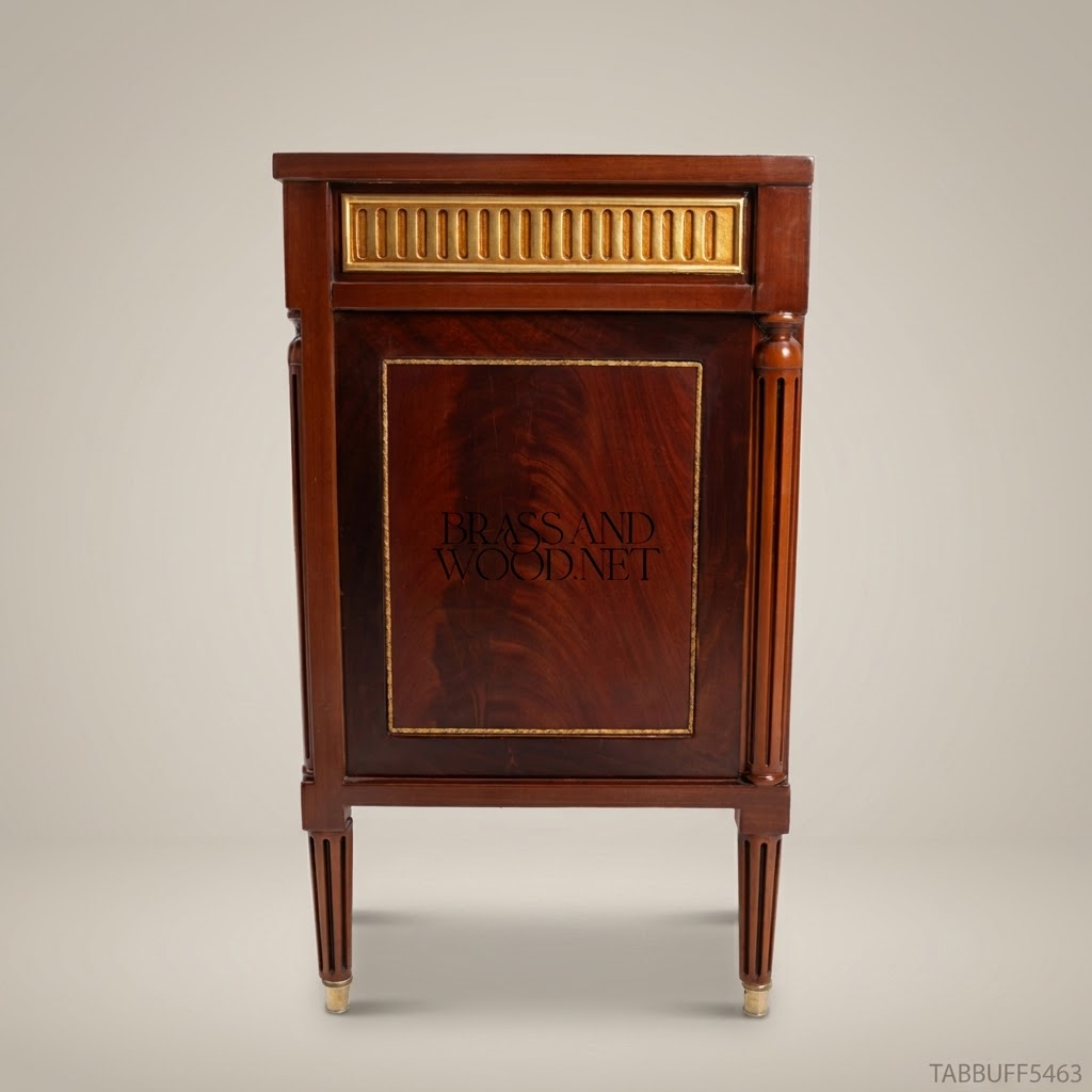 Louis XVI Mahogany & Gilt Dining Buffet — 200cm
