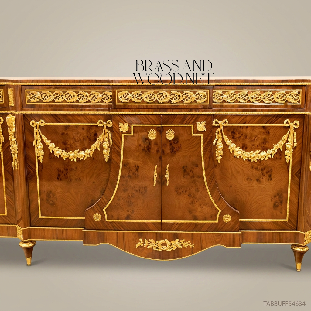 Empire Gilt Garland Dining Suite