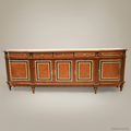 Brass & Wood Louis XVI Classical Buffet — 200cm