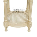 Round Corner Table - Canape - Off White