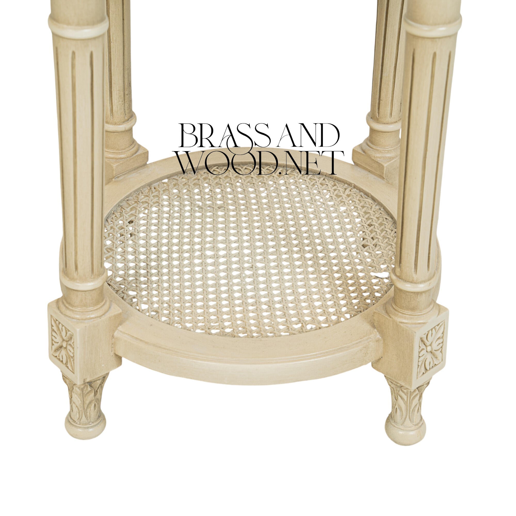 Round Corner Table - Canape - Off White