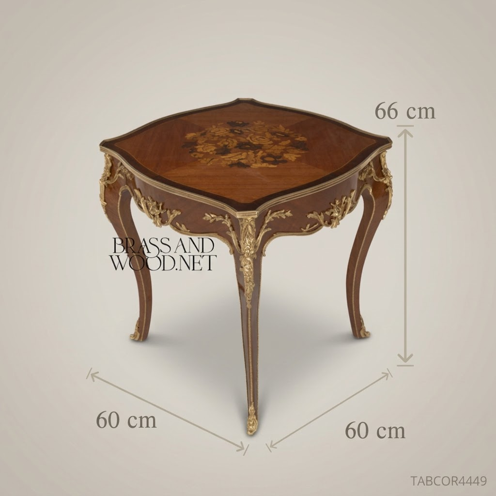 طاولة ركنية ماركتريه شكل رقم 203