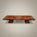Marquetry Inlay Mahogany Dining Table — 6 Persons
