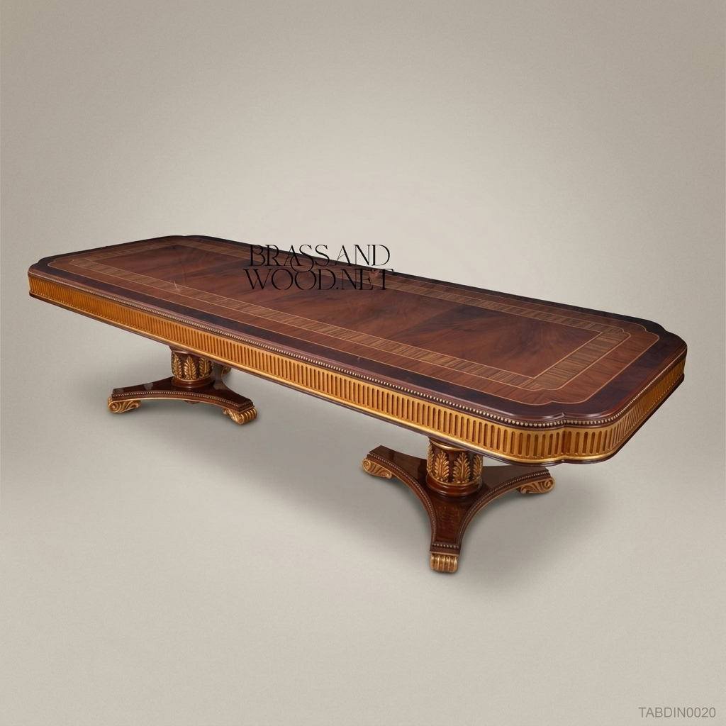 Imperial Pedestal Dining Table — 20 Persons