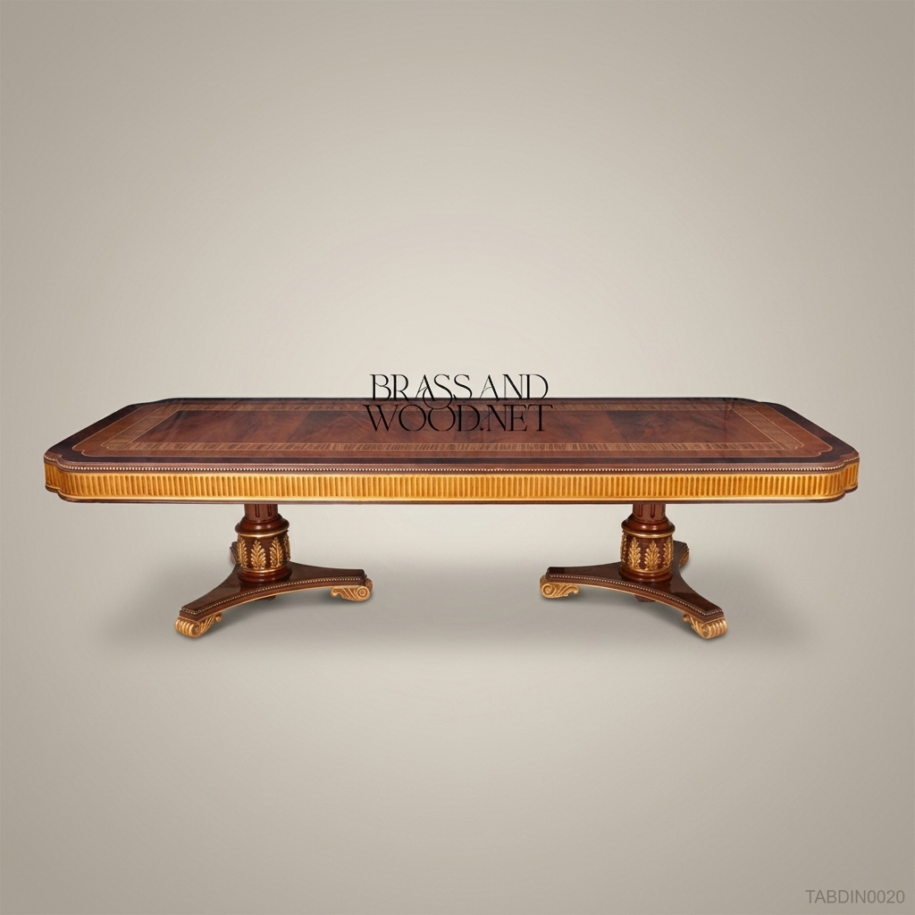 Imperial Pedestal Dining Table — 6 Persons