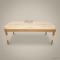 Royal Gilt Carved Dining Table — 6 Persons