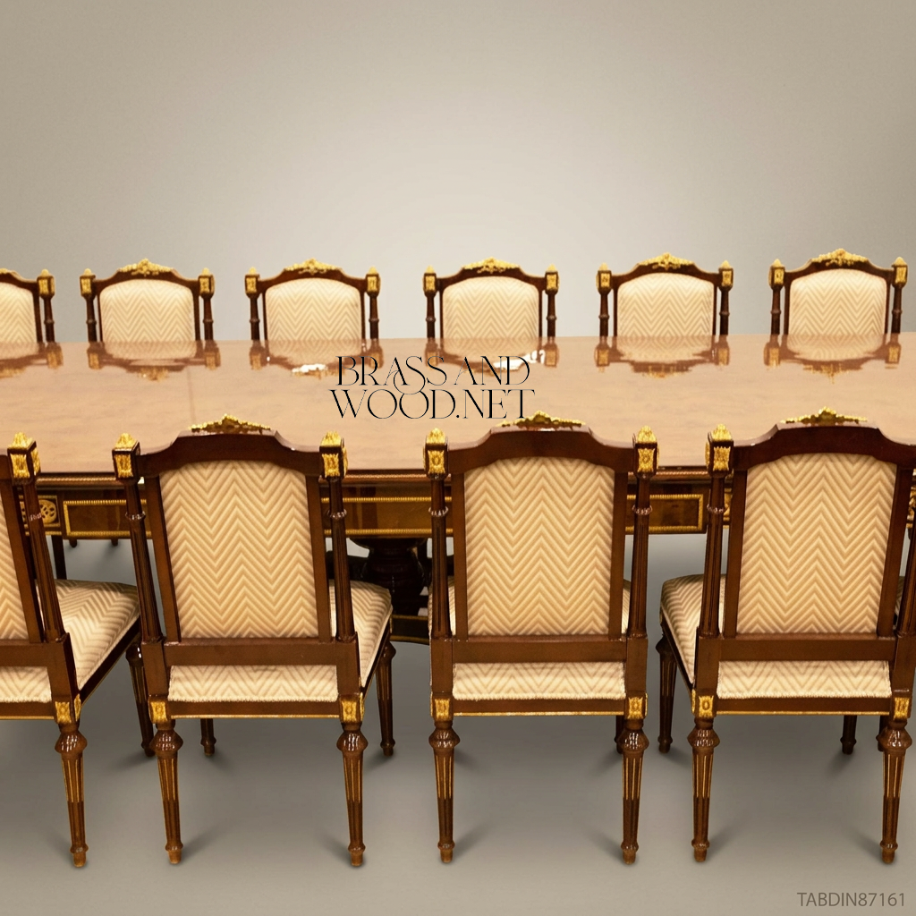 Empire Gilt Garland Dining Suite